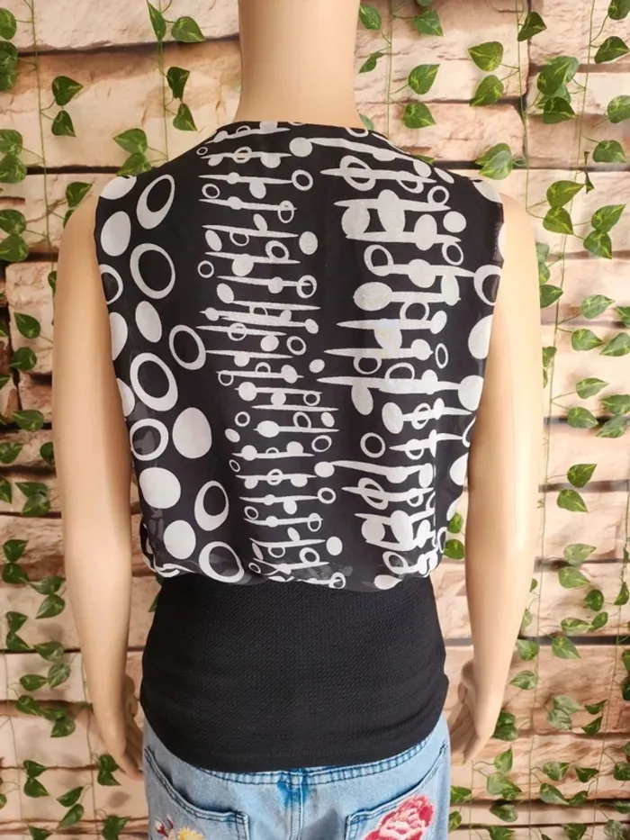 🌸Blouse fluide Made In Italy Taille 36🌸 - photo numéro 3