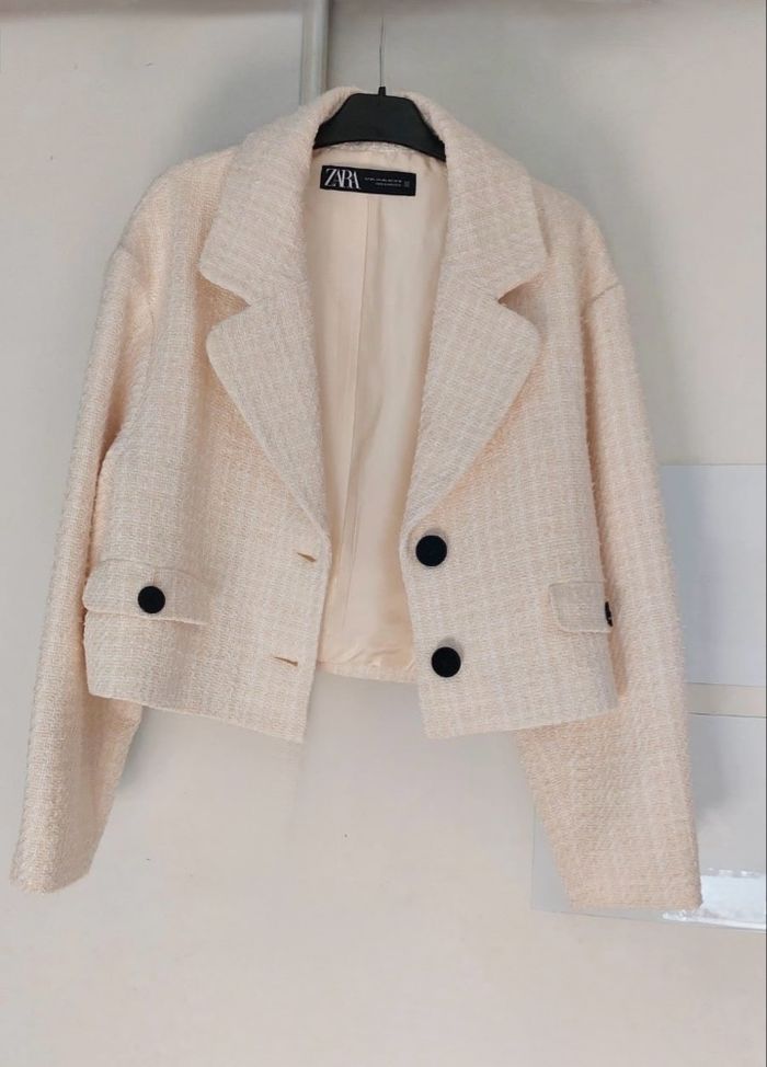 Magnifique Blazer Zara taille M/L en très bon état. - photo numéro 4