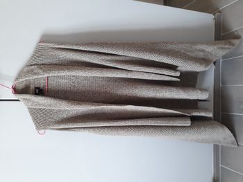 Gilet , cape , manteau H & M marron taille XS , S  ( 34 , 36 )