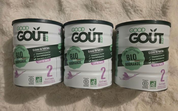 Lait Good Goût 2e âge