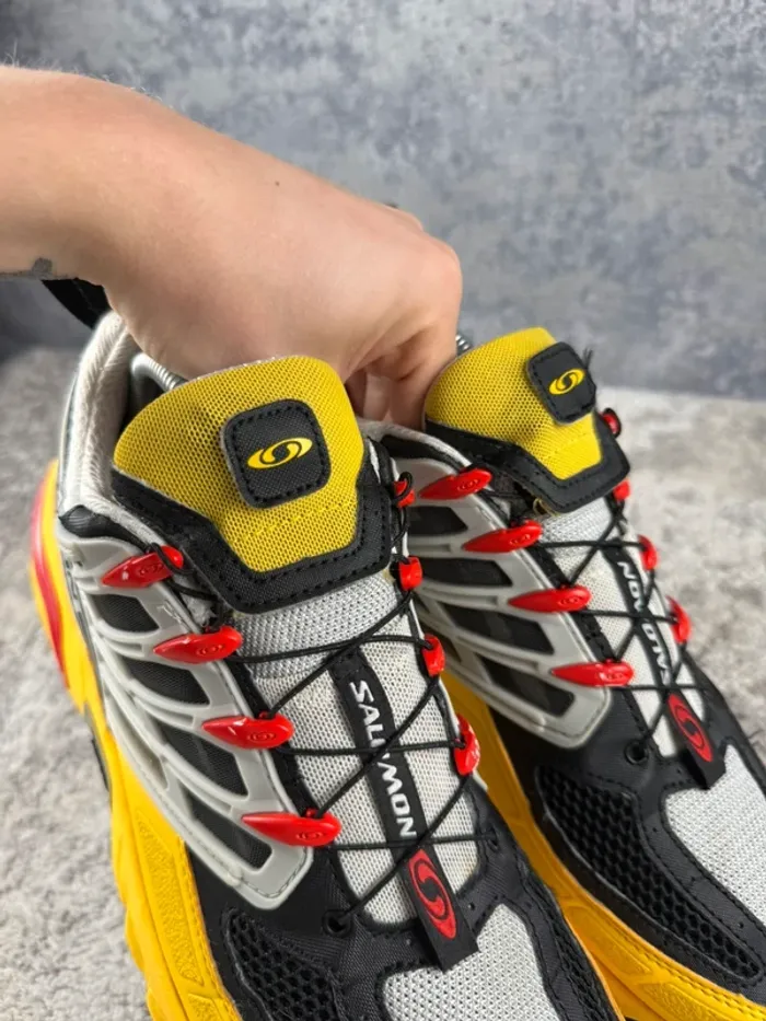 Salomon ACS Pro - Black Lemon High Risk Red - Black & Yellow & Red - photo numéro 11