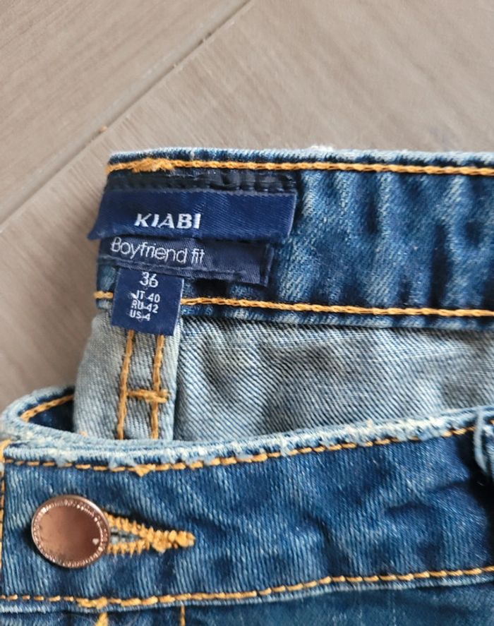 Jean boyfriend KIABI neuf - Taille 36 - photo numéro 2