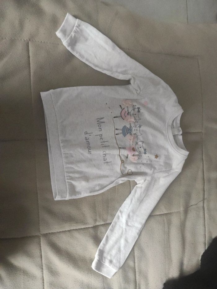 Sweat mes petits cailloux 3 ans
