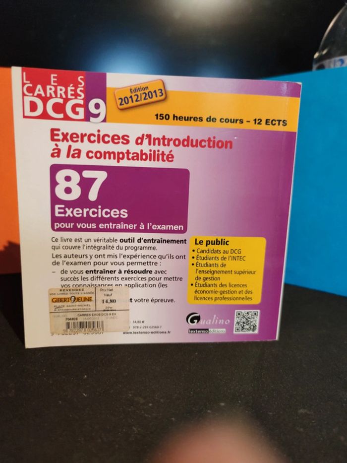 Exercices d'introduction à la comptabilité 2012-2013 - photo numéro 2
