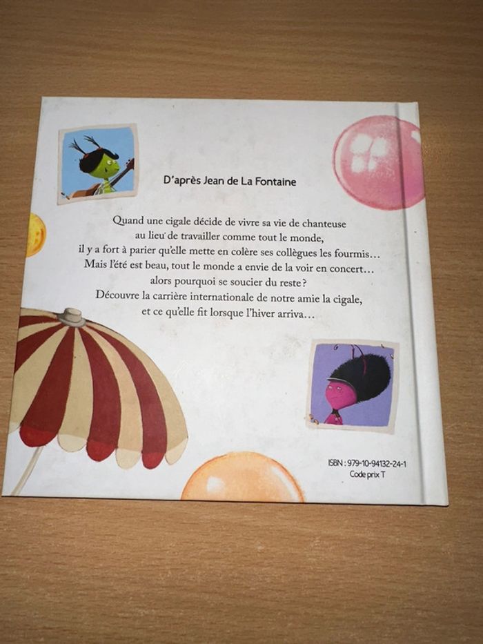 Livre enfant “La cigale et la fourmi” conte classique illustré - photo numéro 3