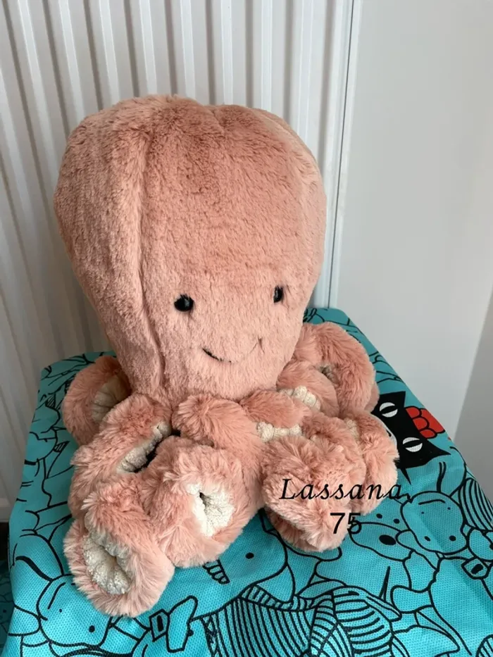 Peluche Jellycat Odell Octopus - photo numéro 8