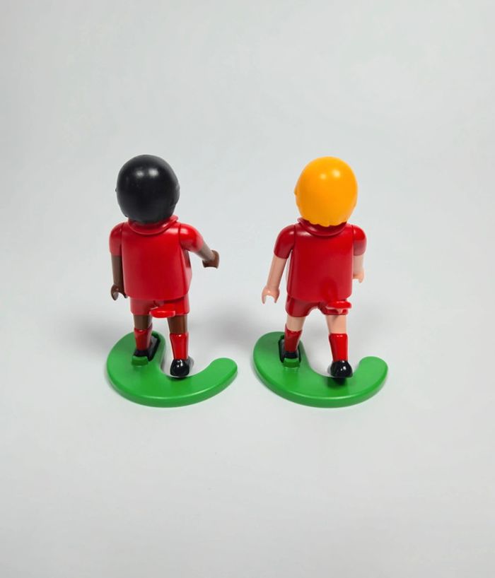 Playmobil Joueurs de Football Rouge - photo numéro 3