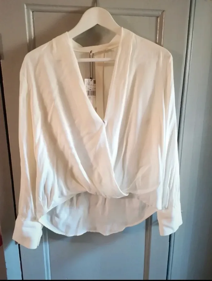 Chemisier mango drapé - photo numéro 2