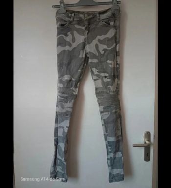 Jean militaire megusto Taille 38