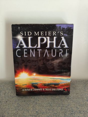 Jeu pc Big box alpha centauri