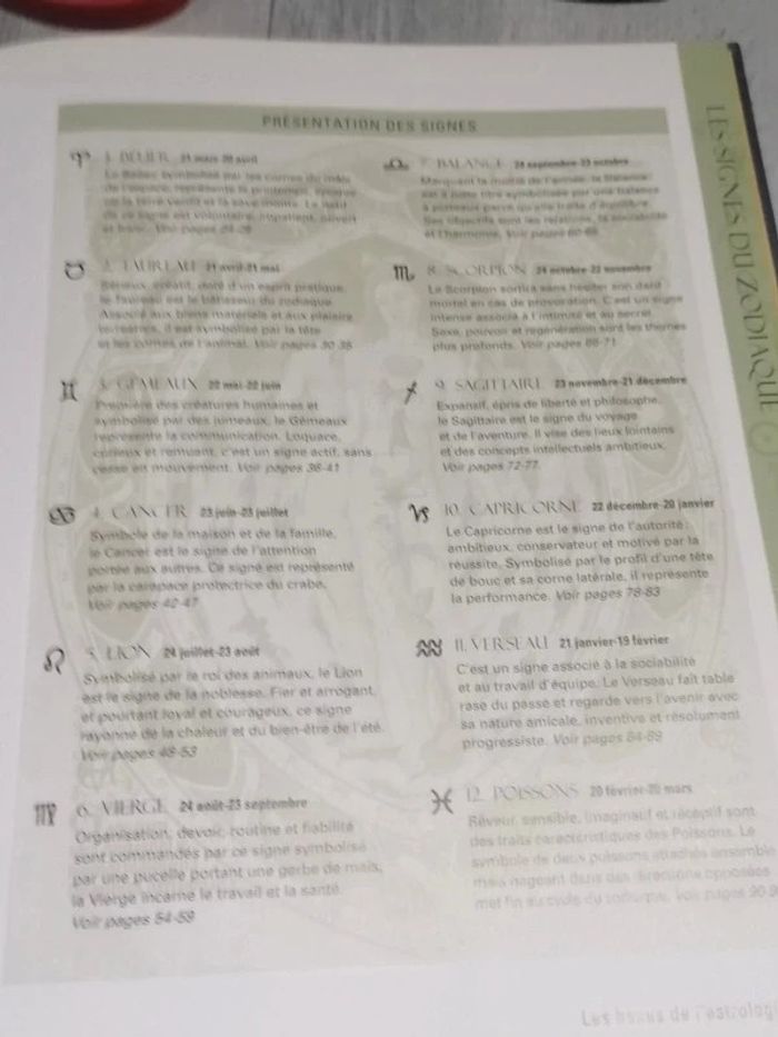 Livre astrologique - photo numéro 8