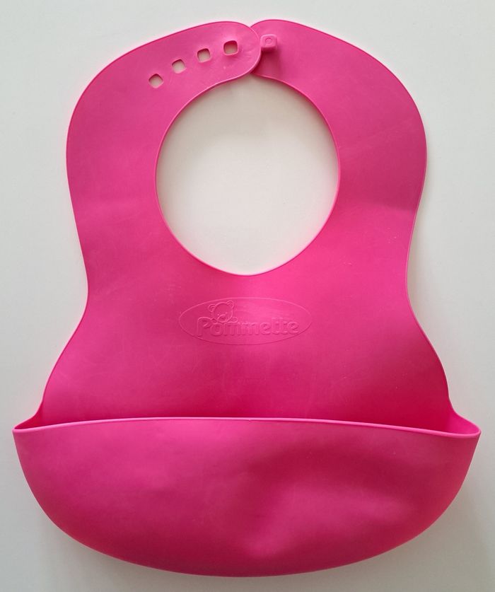 Lot de 2 bavoirs silicone BE - photo numéro 5