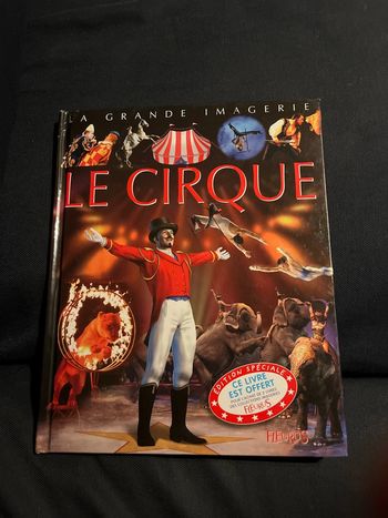 Livre pour enfants la grande imagerie fleurus le cirque