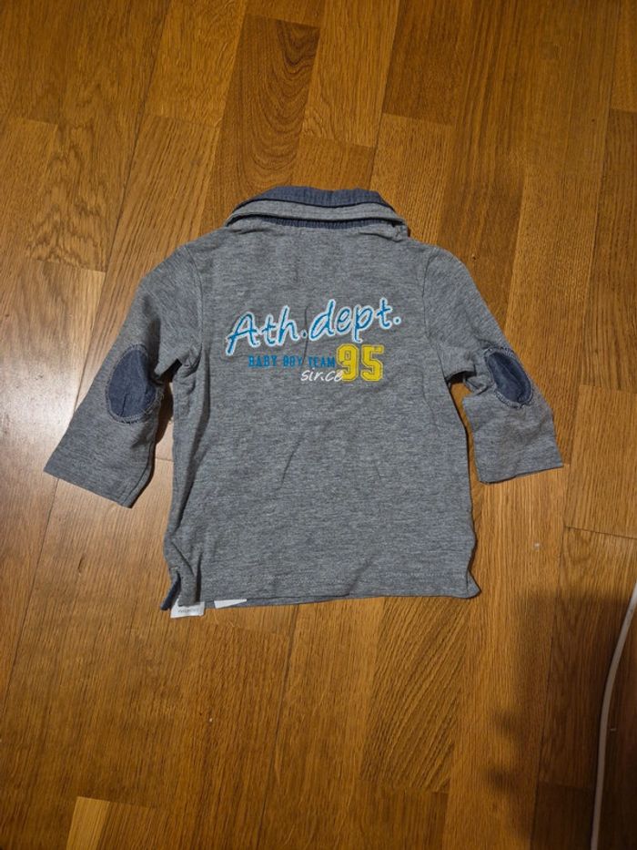 Ensemble jeans et polo taille 9 mois - photo numéro 4