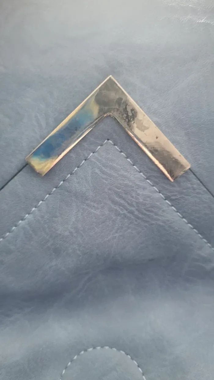 Sac à main texto bleu - photo numéro 12