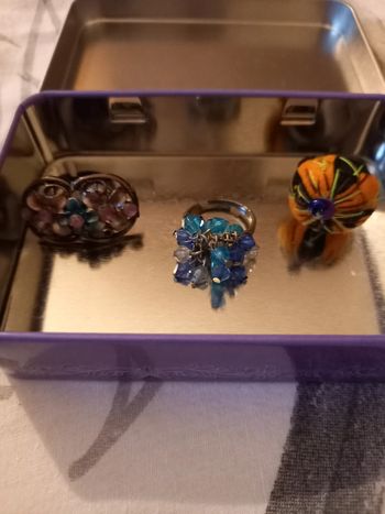 Lot de 3 bagues Ethniques réglables