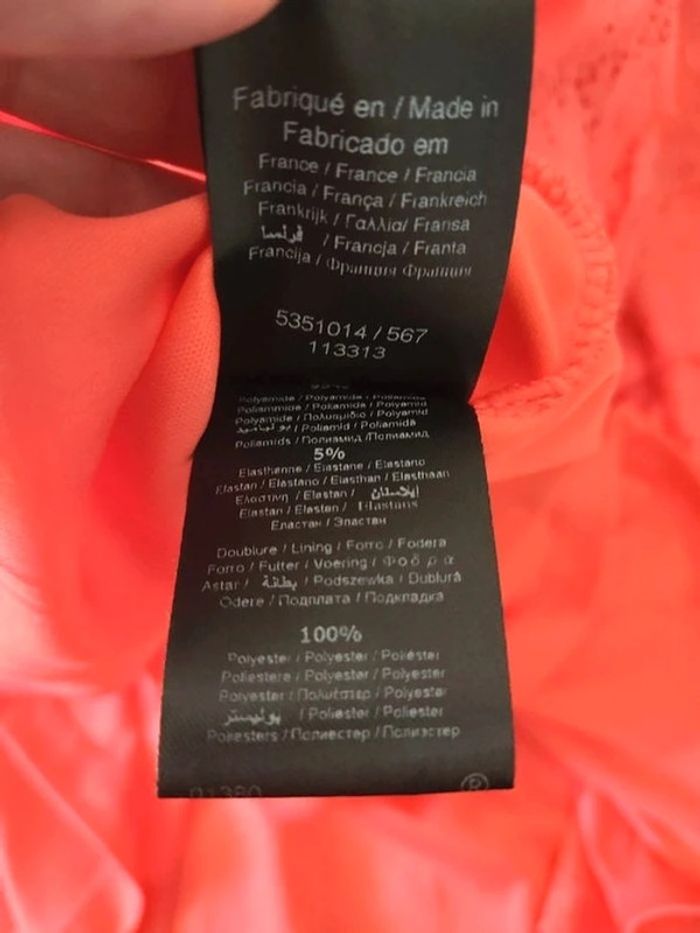Robe courte breal corail 40 - photo numéro 5