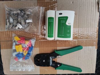 Kit outils réseau pince a sertir Testeur de câble réseau🌞Envoi aujourd'hui ou demain