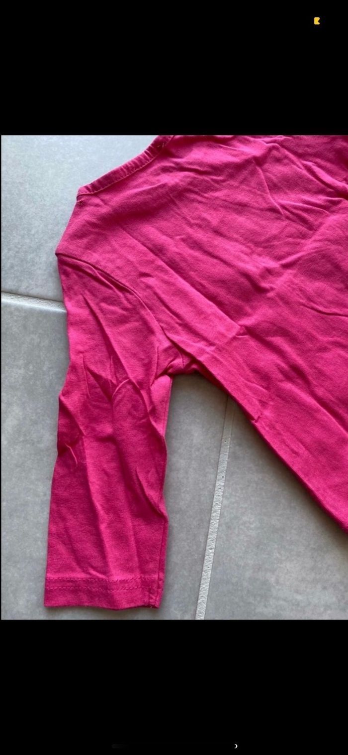 Tee shirt manches longues Chat 6 mois - photo numéro 8