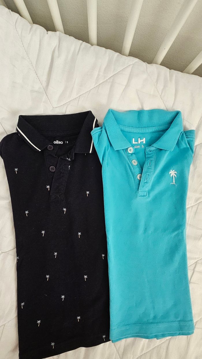 Lot de 10 polos 5 ans - photo numéro 2