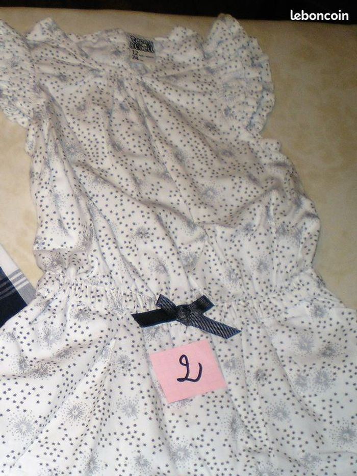 Lot vêtements Fille 12 mois - photo numéro 5