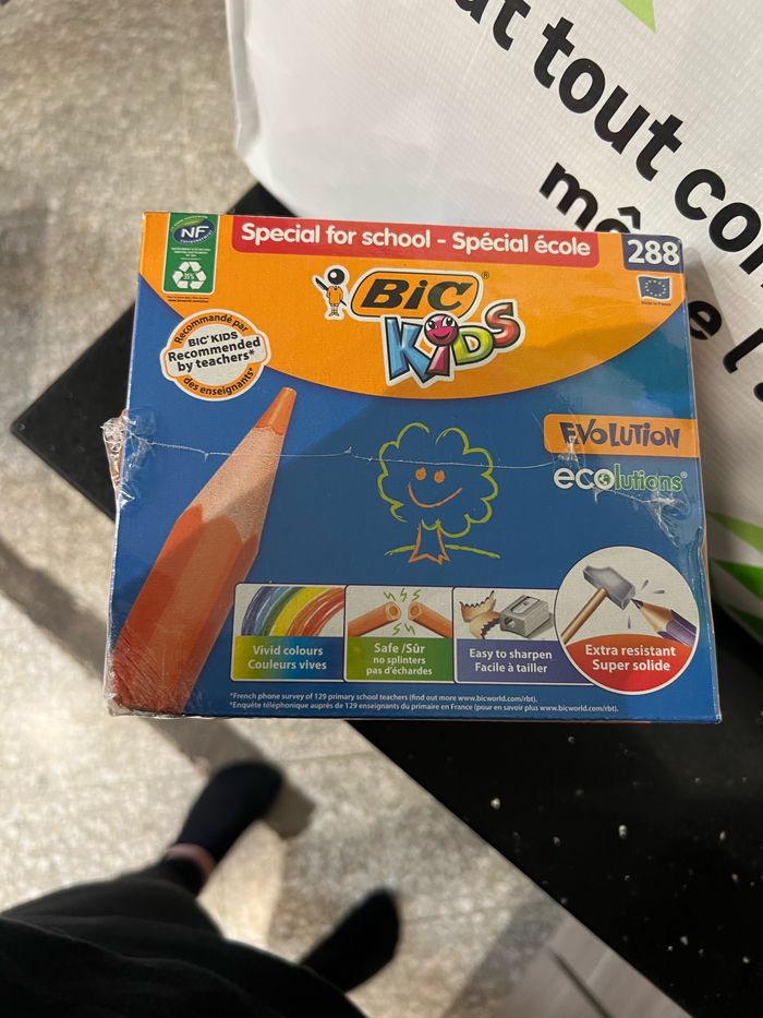 Pack de 288 crayons bic - photo numéro 2