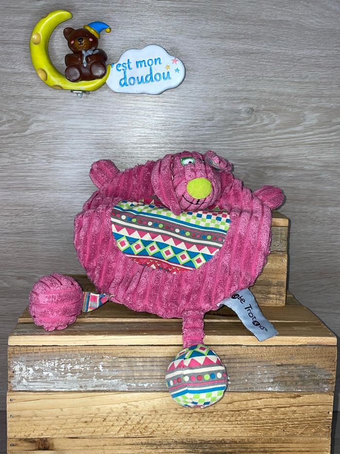 DEG55 doudou lapin 🐰 globe trotoys