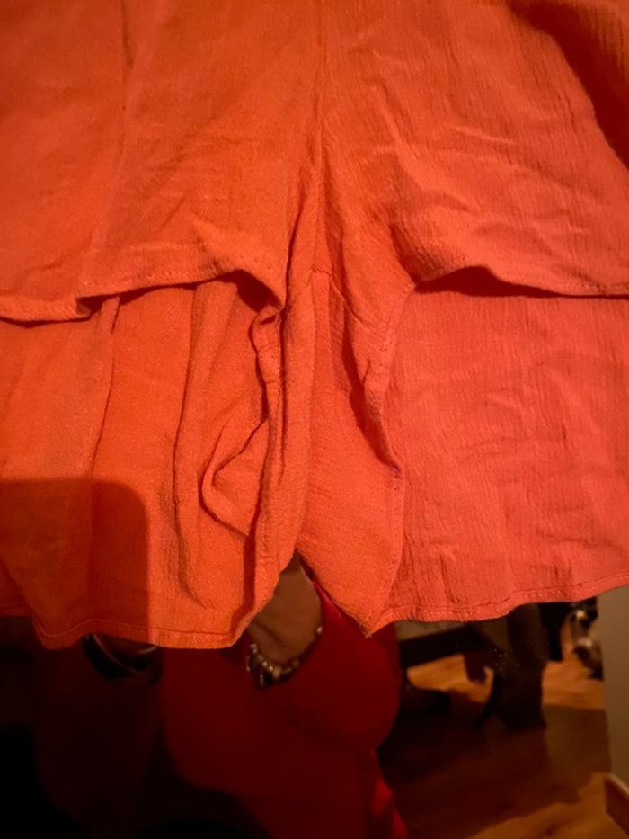 Combi-short de la marque Zara couleur mandarine - photo numéro 3