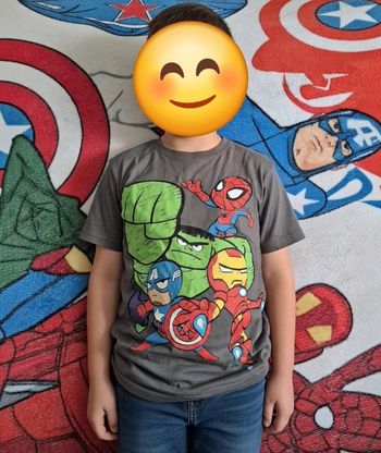 T-shirt les marvels enfant garçon