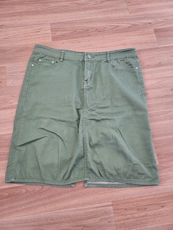 Jupe kaki