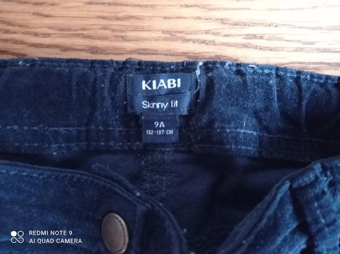 Jean velours fille skinny fit, Kiabi, taille 9 ans - photo numéro 4