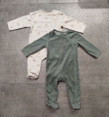 Lot de 2 pyjama 6 mois