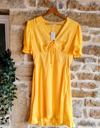 Robe patineuse Maje jaune