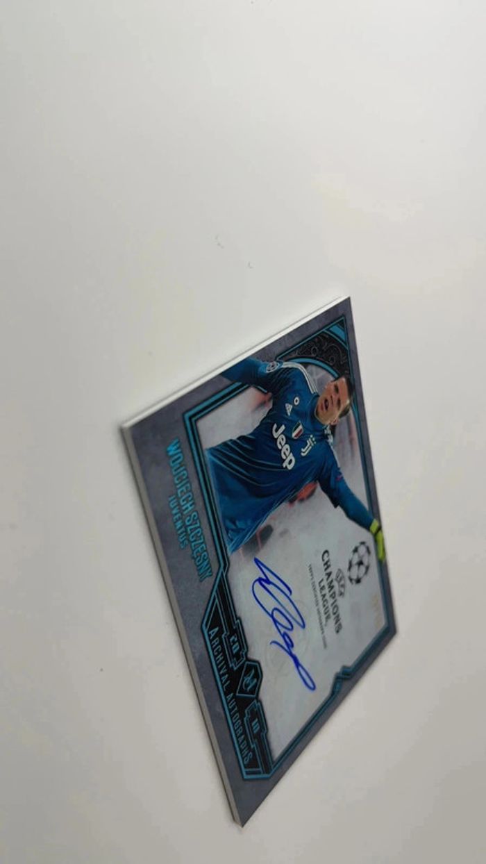 2017-18 collection musée Topps Wojciech Szczesny 25/75 - photo numéro 4