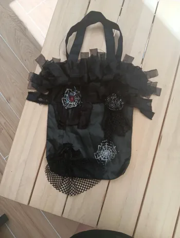 Sac d'halloween noir
