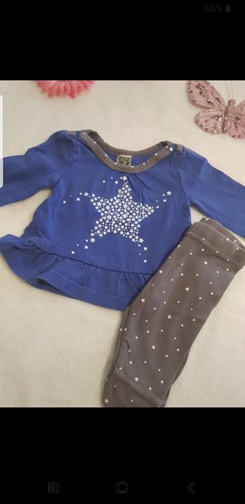 Ensemble bébé taille 1 mois