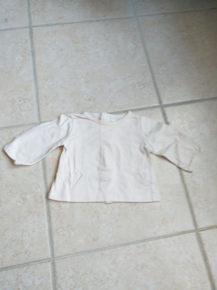 Ensemble robe et tshirt manches longues 1 mois - photo numéro 4