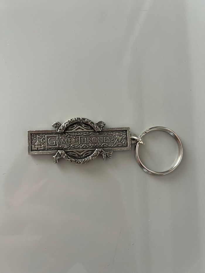 Porte-clés Logo Game of Thrones Officiel - photo numéro 2