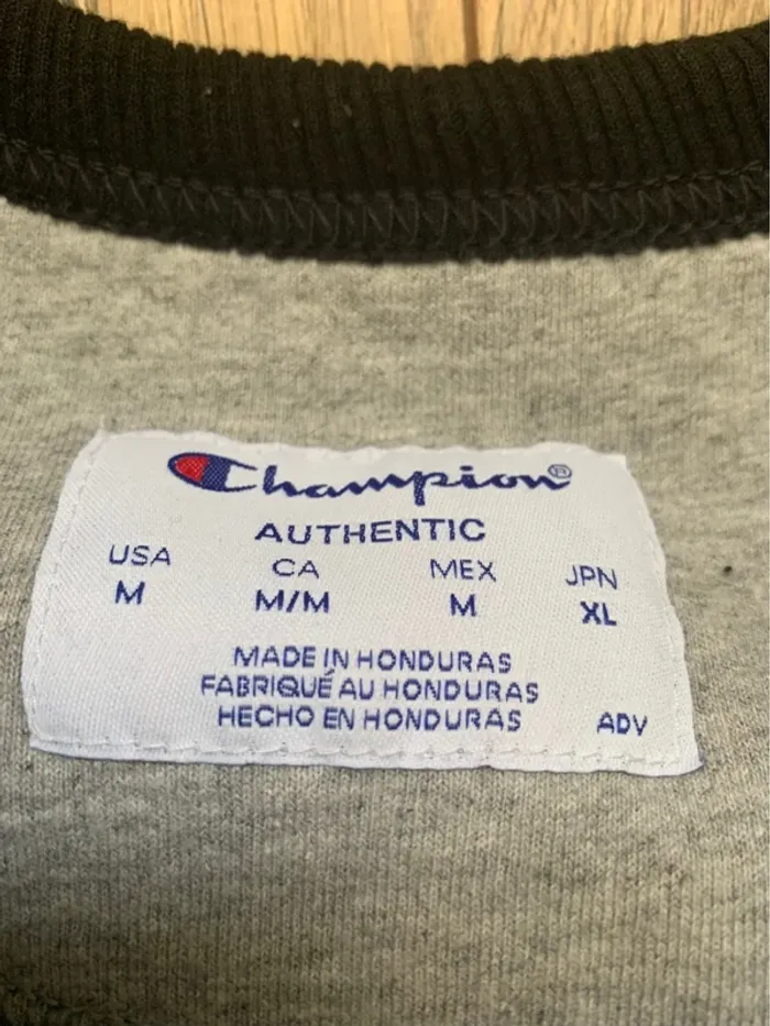 Sweat Champion Authentique Noir Taille M - photo numéro 2