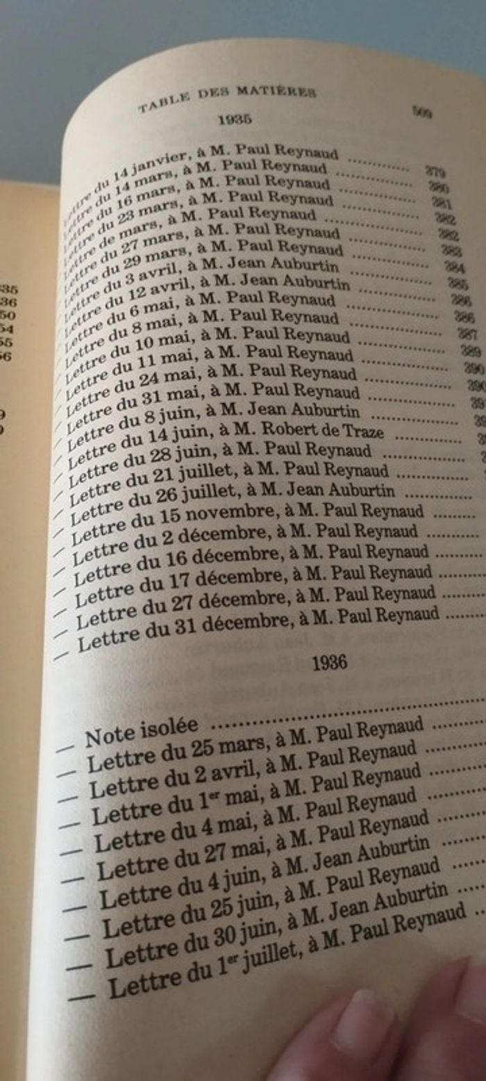 Lettres Notes et Carnets .Charles de Gaulle - photo numéro 8