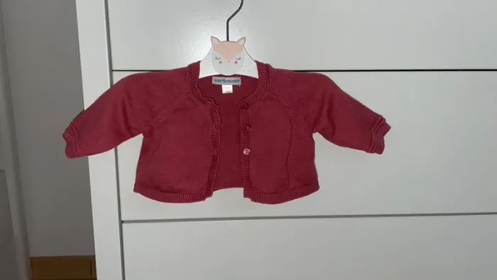 Gilet Vertbaudet 1 mois