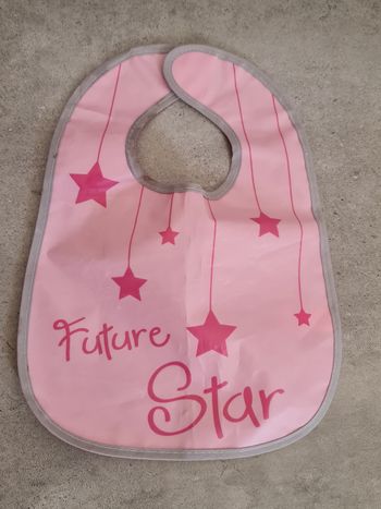Bavoir plastique naissance Tom et Zoé