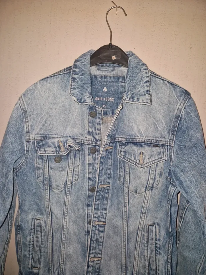 Veste en jeans only et sons taille xs - photo numéro 3