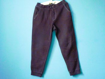 Pantalon jogging 14 ans polo ralph lauren garçon gris TBE