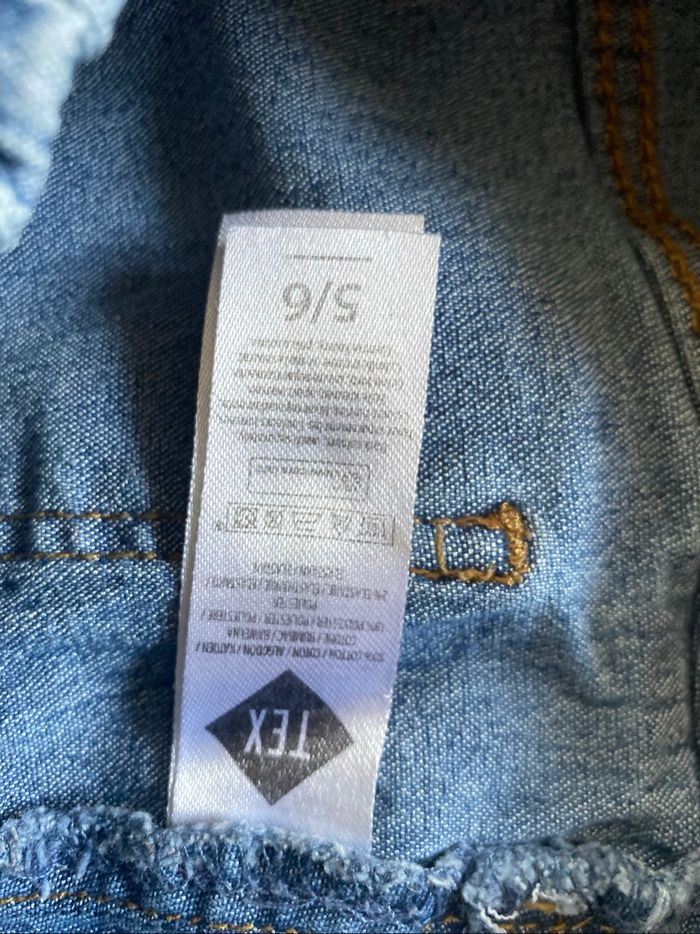 Jegging jeans imprimé fleurs 5/6 ans Tex - photo numéro 3