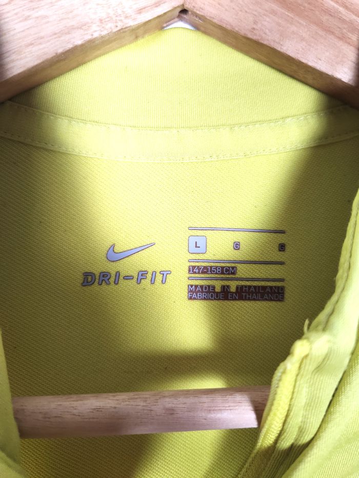Maillot Nike FC Barcelone - Entraînement - Jaune - Taille 12 - 14 ans - photo numéro 4