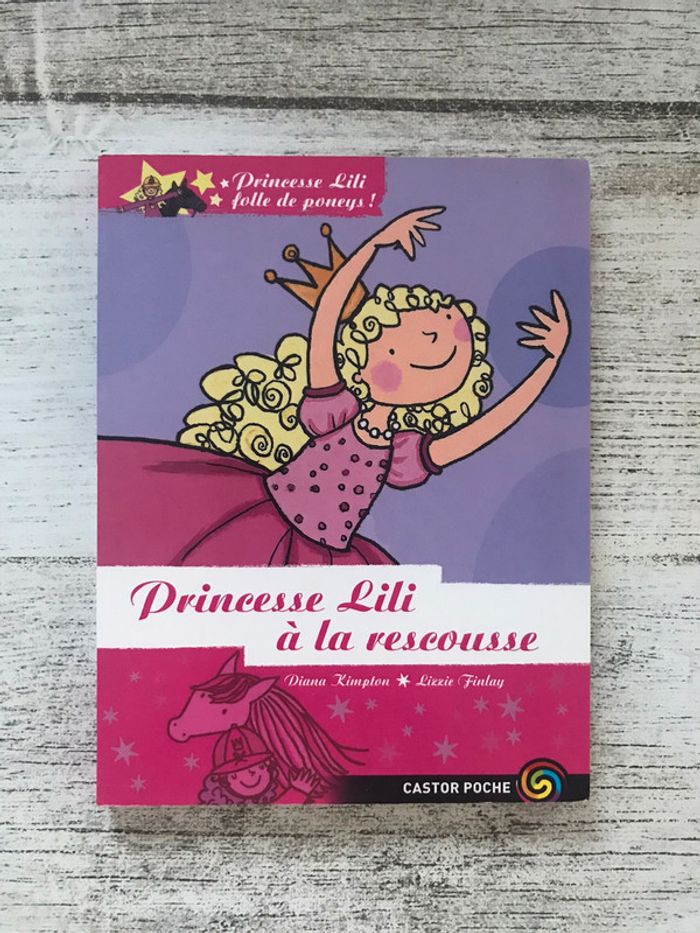 Princesse Lili folle de poneys