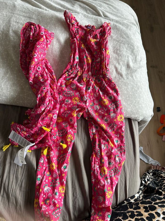 Sergent major salopette 6 ans et foulard assorti