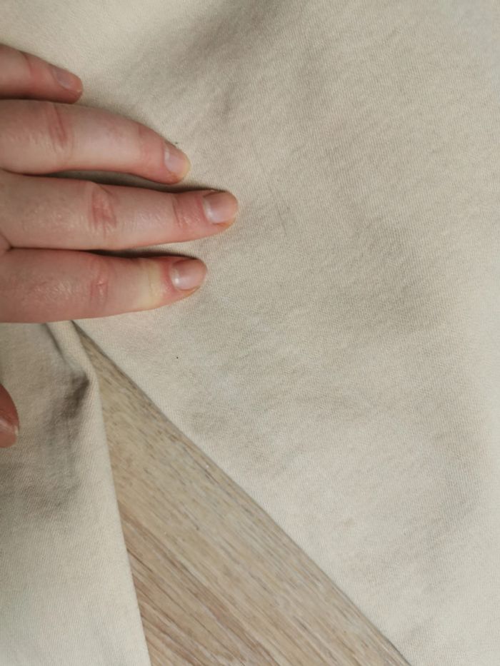 Jean culotte beige Stradivarius taille 34 - photo numéro 3