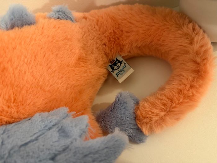 Jellycat Large Persimmon Dragon 🐉 - photo numéro 8